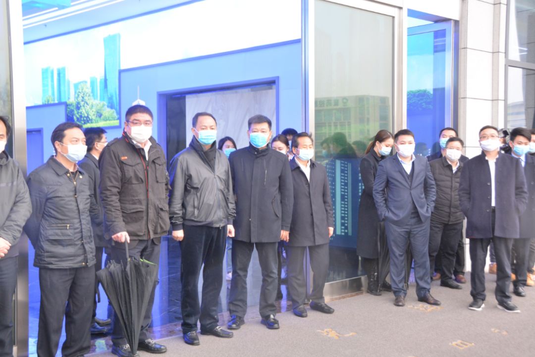 长沙市委副书记、代市长郑建新一行调研BB贝博艾弗森环境长沙中联产业园